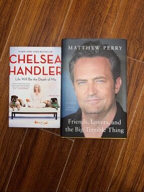 Chelsea Handler & Matthew Perry Memoir Set - Hardcover| Softcover